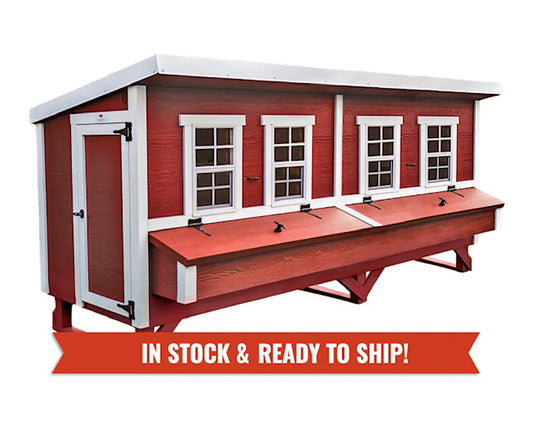 Jumbo Chicken Coop - Up to 30 Chickens